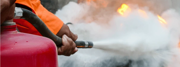 Slokkeøvelse varme arbeider